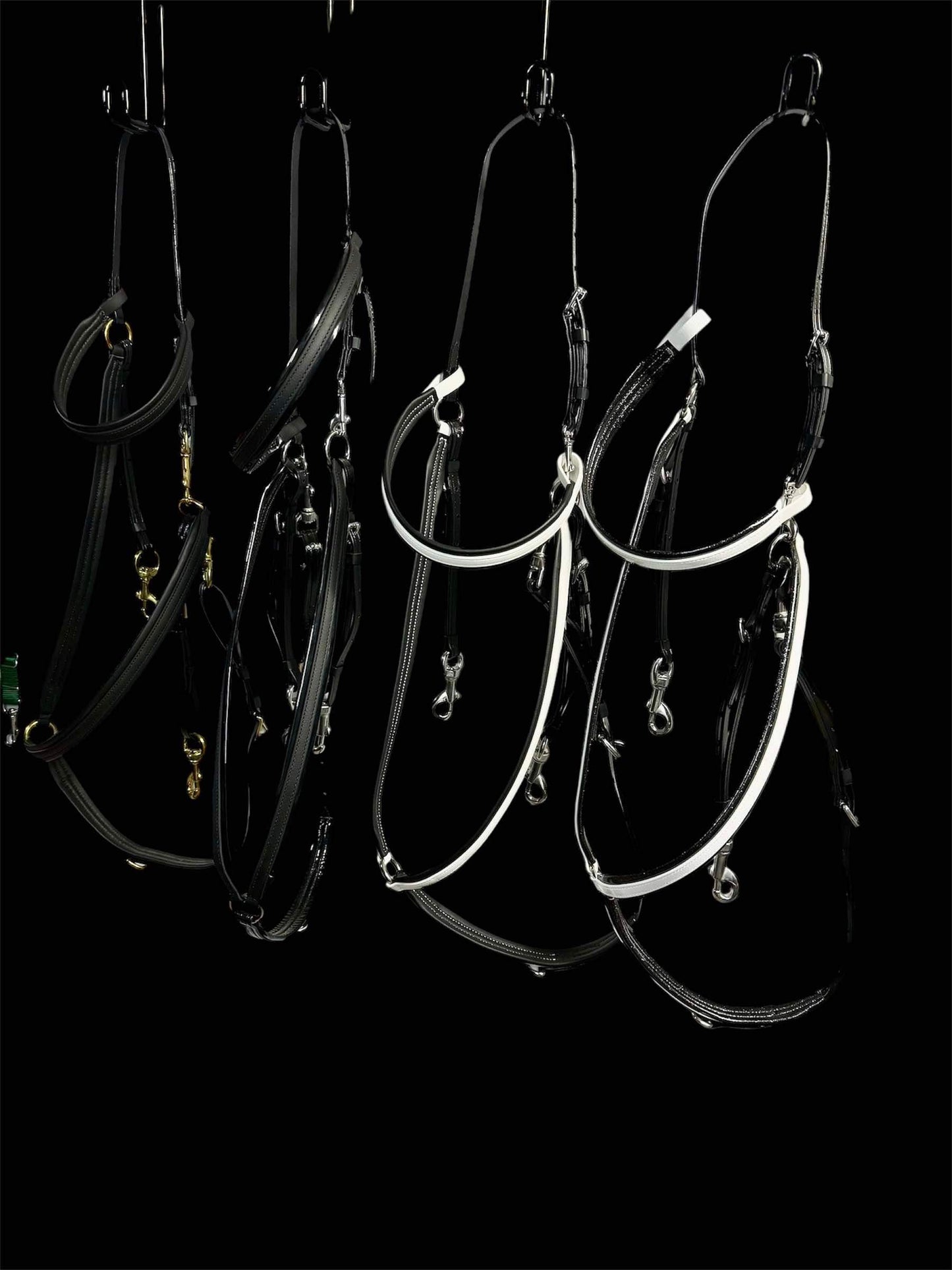 Skinny Buxton & Browband Set (Black Base)