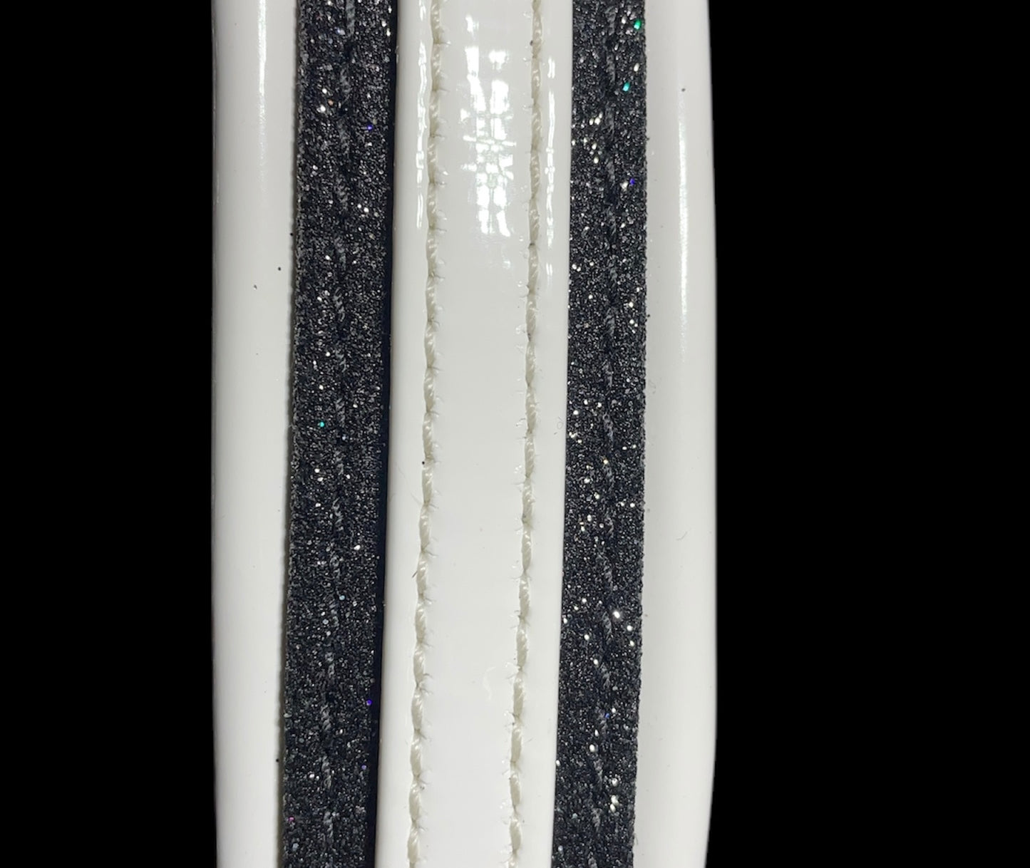 Straight across breast collar & Browband Set. Choose your base color colored padding.