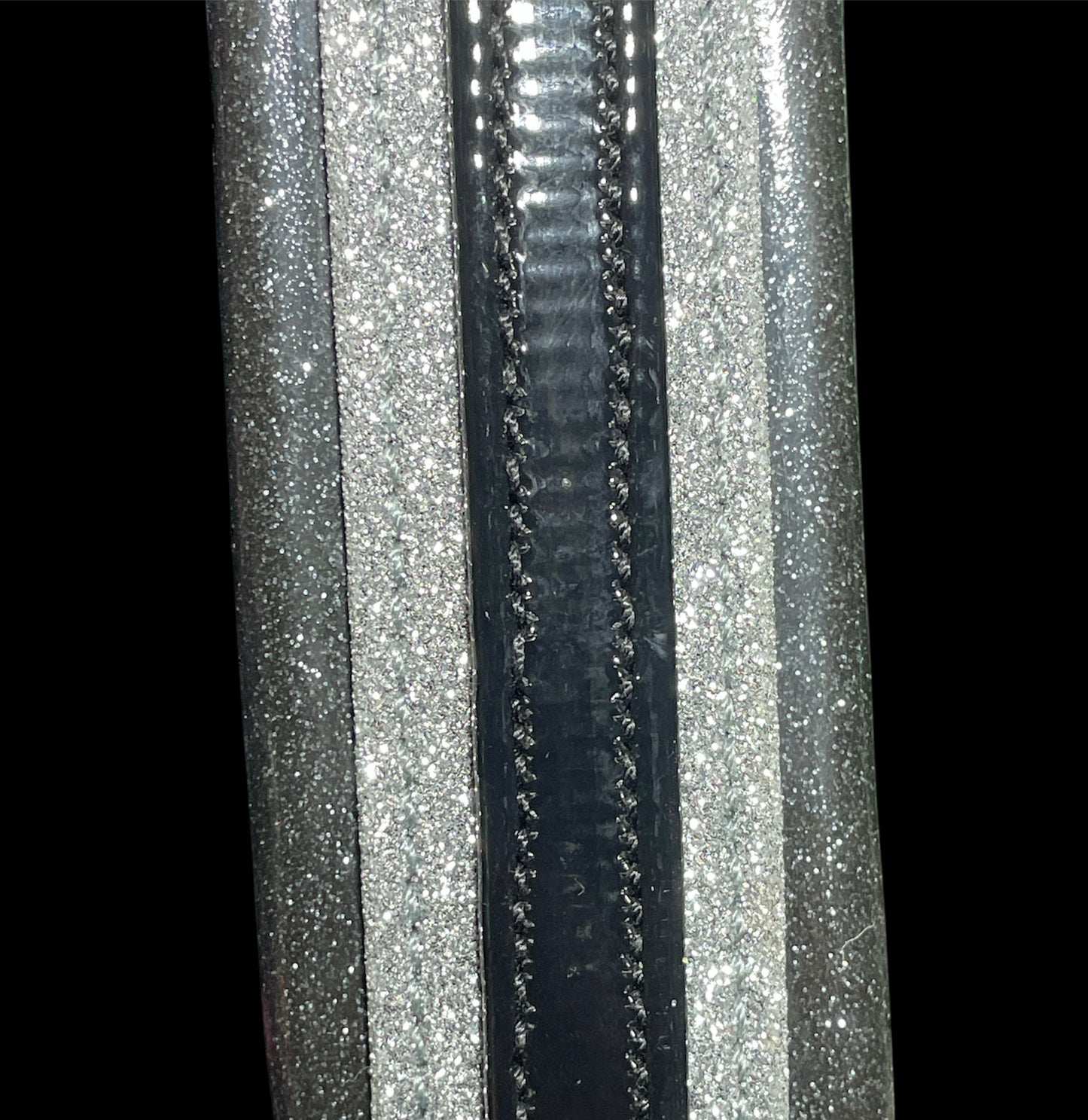 Straight across breast collar & Browband Set. Choose your base color colored padding.
