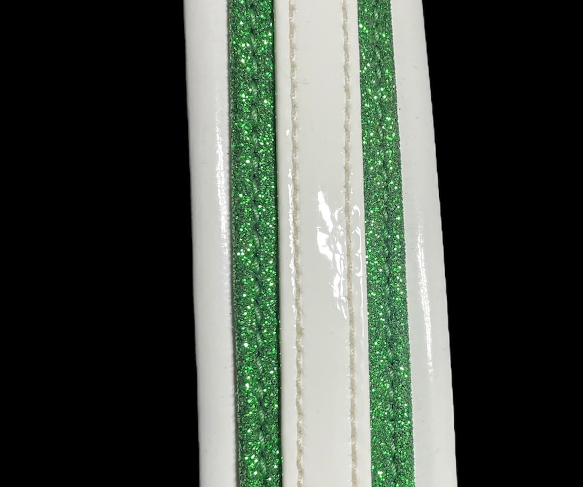 Straight across breast collar & Browband Set. Choose your base color colored padding.