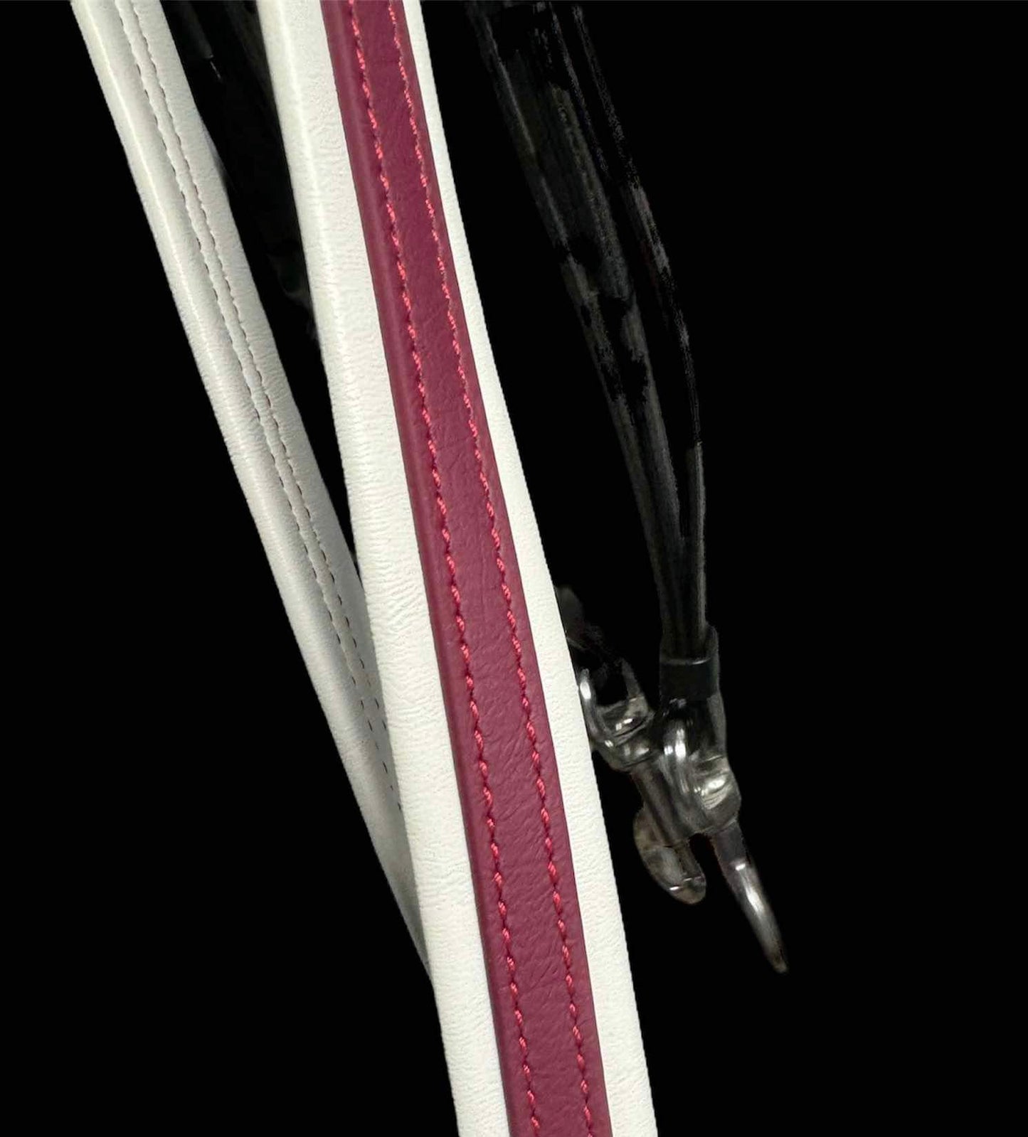 Skinny Buxton & Browband Set (White Base)
