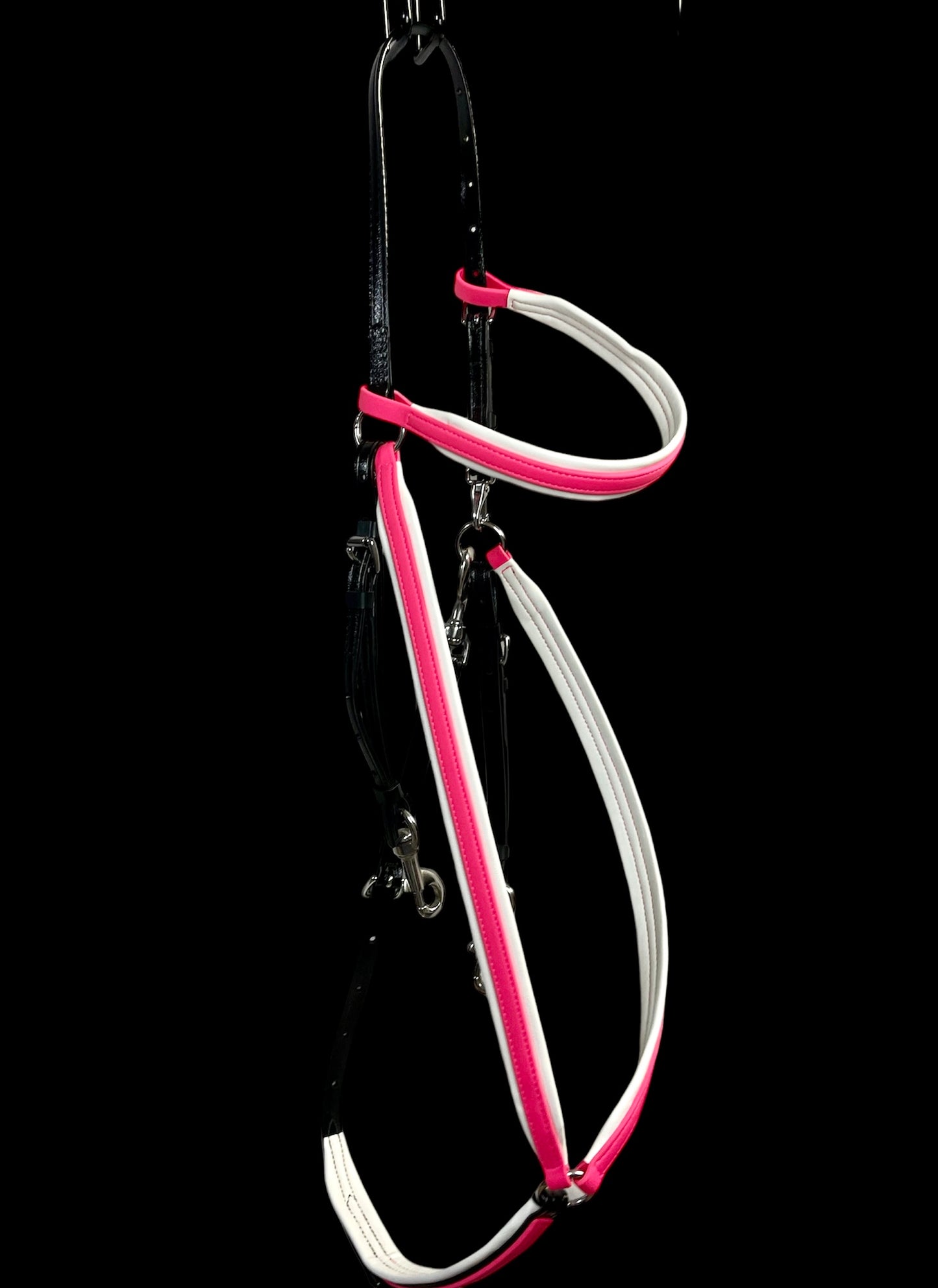 Skinny Buxton & Browband Set (White Base)